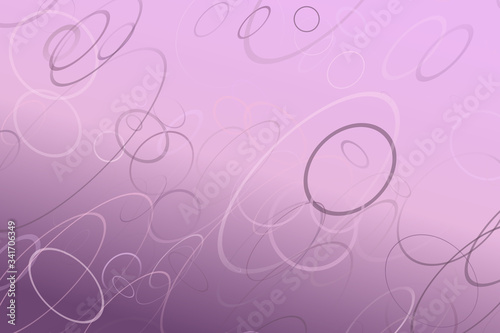 Color elliptical shape website background - abstract geometric vector graphic
