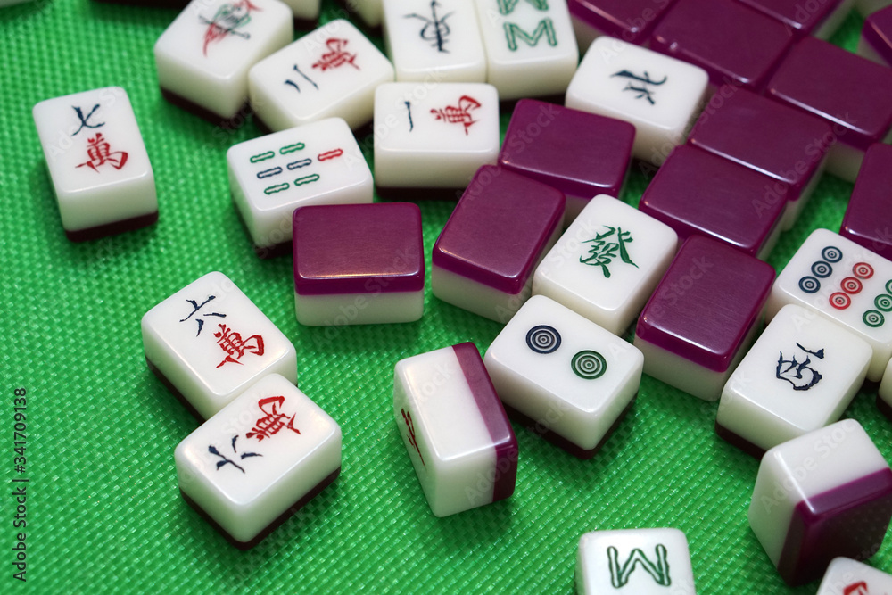 mahjong - chinese traditional tile-based game mahjong - chinese traditional tile-based game