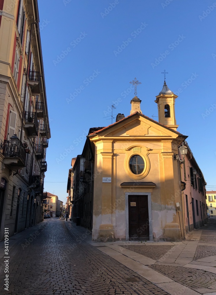 Fototapeta premium via dei Guasco Alessandria