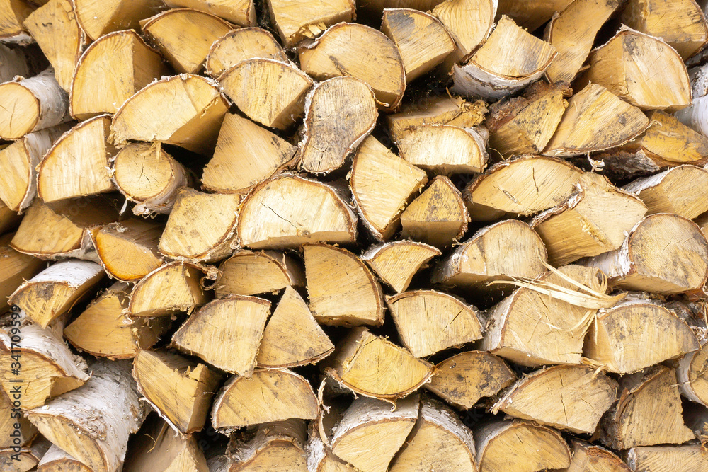 Pile wood. Deforestation theme. Wood industry. Chopped wood. Woodpile scene. Pile wood. Deforestation theme. Wood industry. Chopped wood. Woodpile scene.