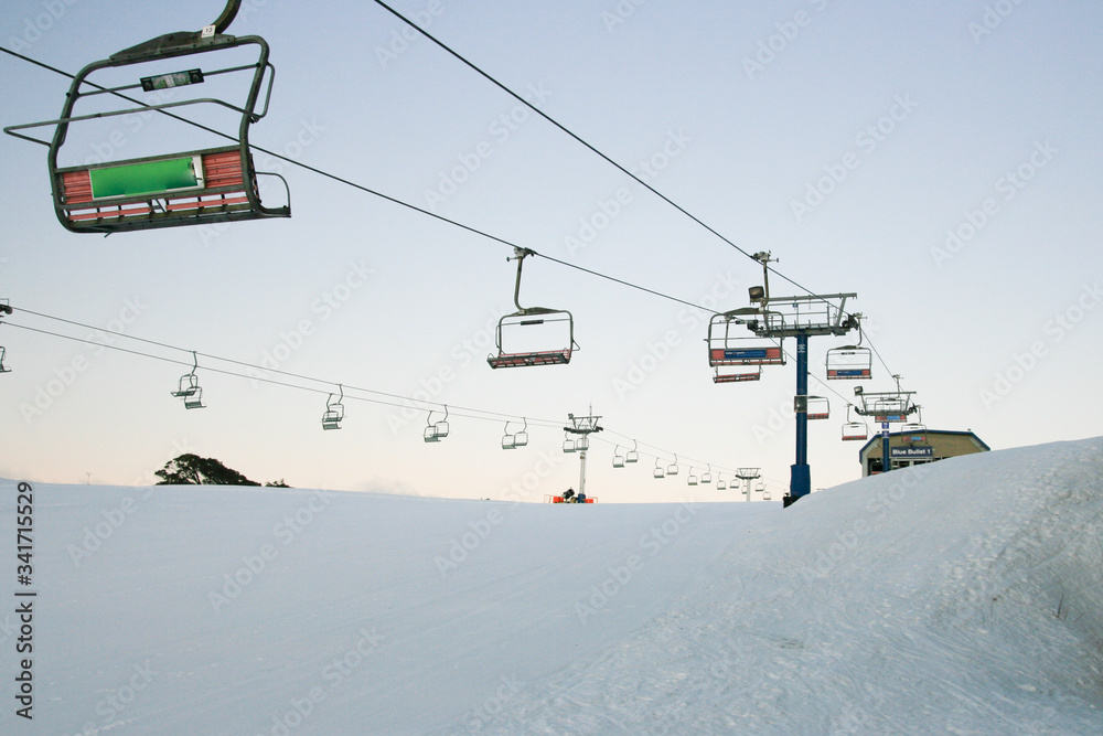 Mt Buller During Winter in Australia