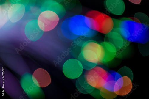 background of abstract multicolored neon lights
