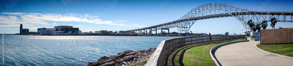 Corpus Christi Harbor Bridge. Corpus Christi, Texas, USA. Corpus Christi Harbor Bridge. Corpus Christi, Texas, USA.