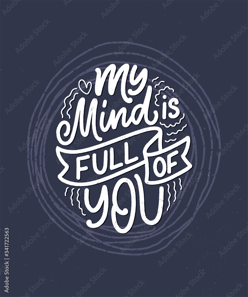 Card with slogan about love in beautiful style. Vector abstract lettering composition. Trendy graphic design for print. Motivation poster. Calligraphy text for Valentine's Day. Card with slogan about love in beautiful style. Vector abstract lettering composition. Trendy graphic design for print. Motivation poster. Calligraphy text for Valentine's Day.