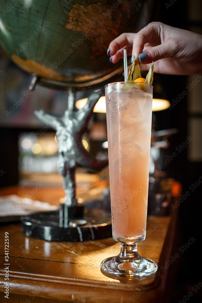 cocktail in bar