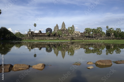 the facade of Angkor Wat Palace © Great Kuchen