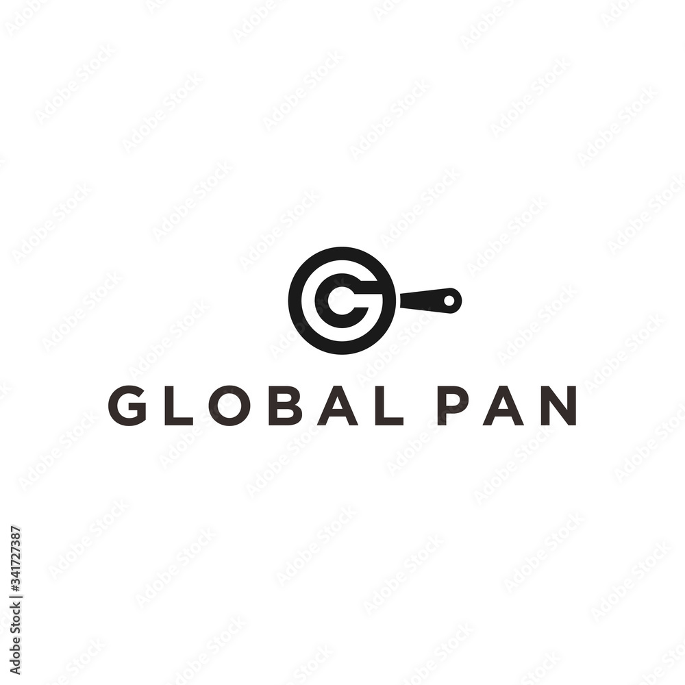 G pan logo vector icon designs