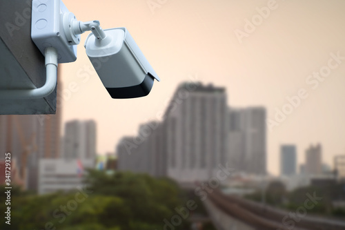 CCTV Camera system operating over capital city