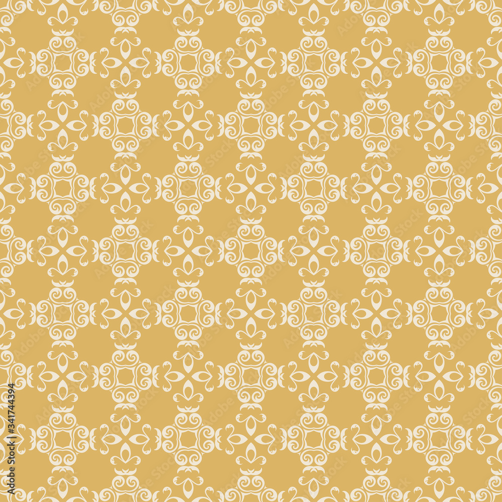 Texture patterns on a gold background, interior design, seamless vintage pattern. Texture patterns on a gold background, interior design, seamless vintage pattern.