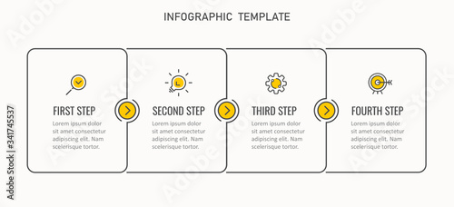 Vector infographic template