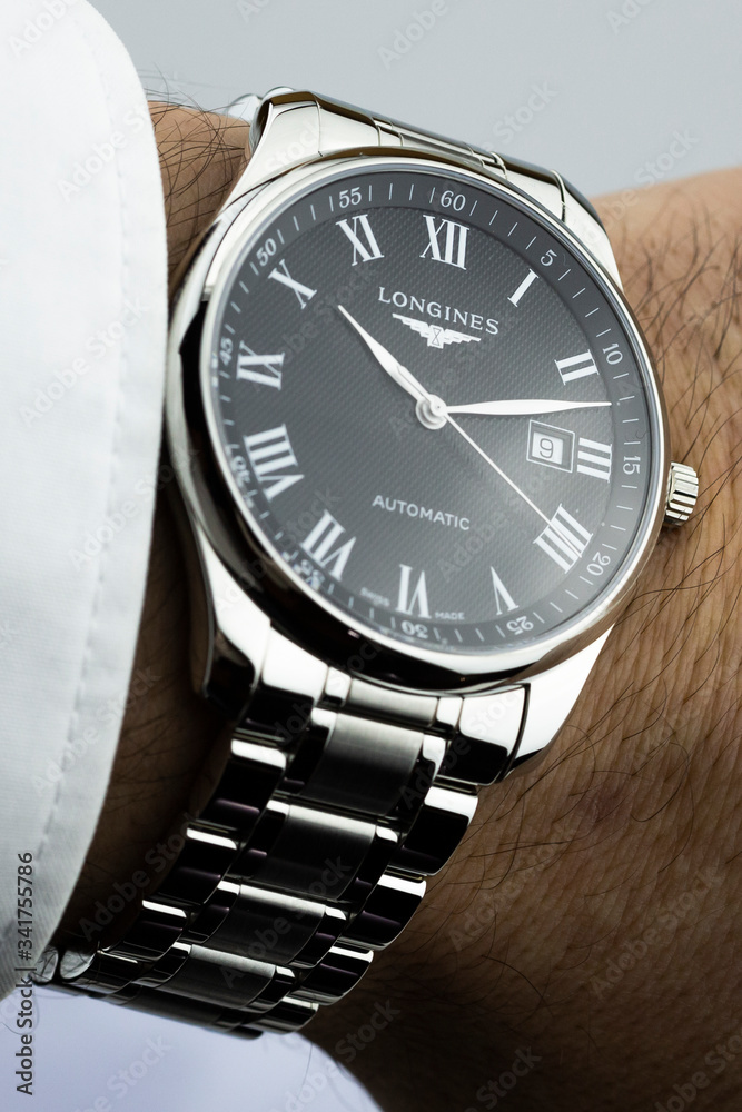 Saint Imier Switzerland 31.03.2020 Closeup fashion image of
