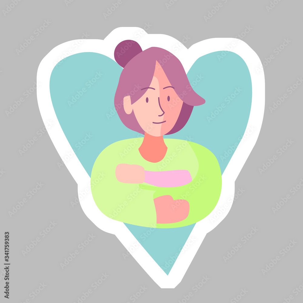 Obraz premium Bonitas ilustraciones para el día de la madre