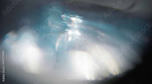 Abstract water light leaks photo