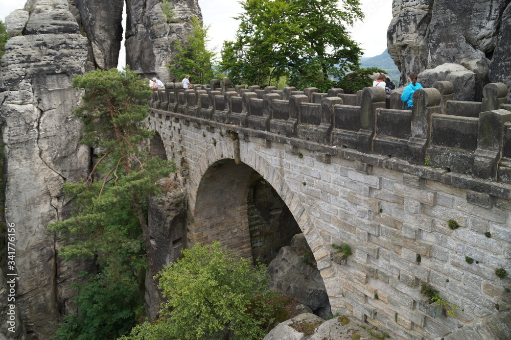 Bastei has been famous for over 200 years with its unique Bastai Bridge. 