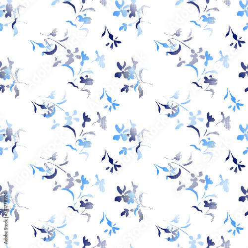 seamless pattern with flower
