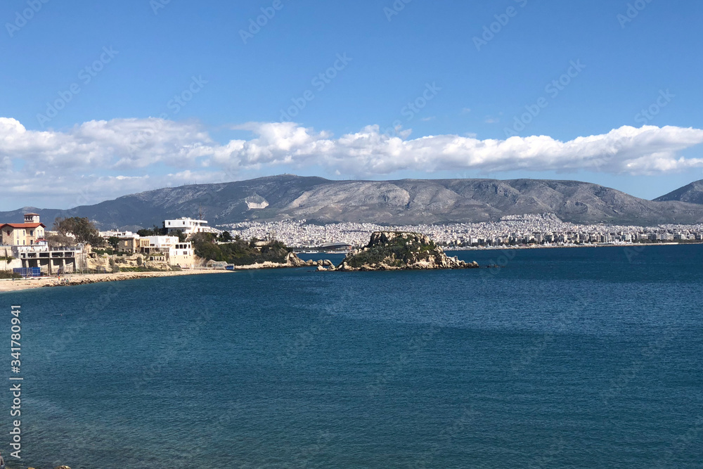 Beautiful view in Piraeus, Greece