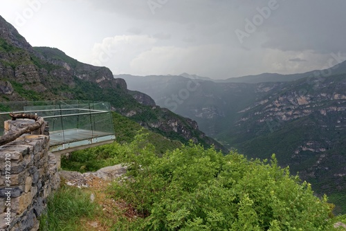 Albanien - Albanische Alpen - Aussichtsplattform bei Rrapsh photo