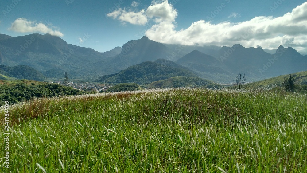 Fototapeta premium mountain landscape in the alps