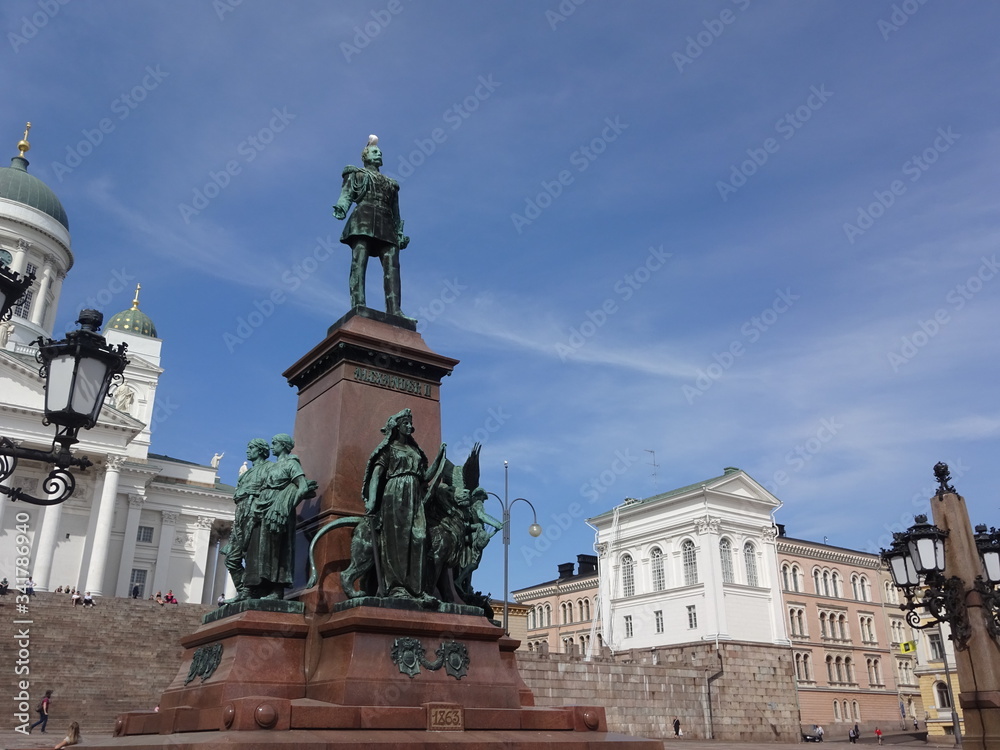 Fototapeta premium Helsinki is the capital of Finland, a beautiful city