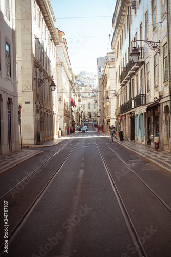 Street Lissabon Portugal