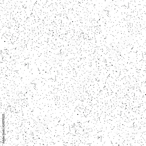 Seamless pattern  texture of black noise  grain