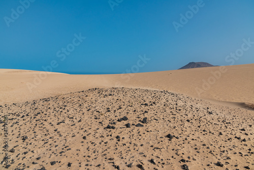 the sand desert dunes