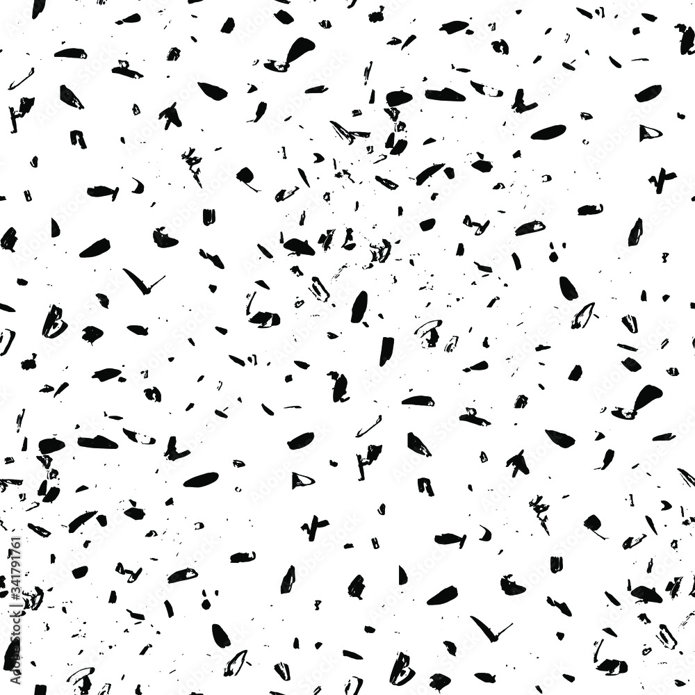 Semless grunge texture of dirt, black spots, speckles