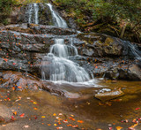 Upper Laurel Falls, Smokey Mountains National Park, Tennessee, USA