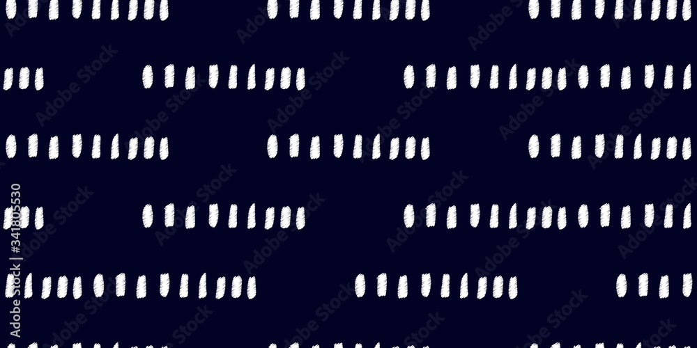 White modern stripes on blue background, seamless pattern hand drawn surface design for home. White modern stripes on blue background, seamless pattern hand drawn surface design for home.