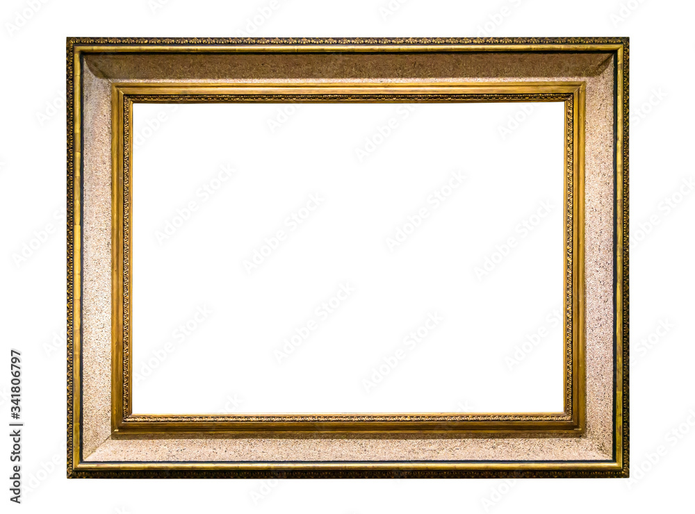 Rectangle decorative golden picture frame Rectangle decorative golden picture frame