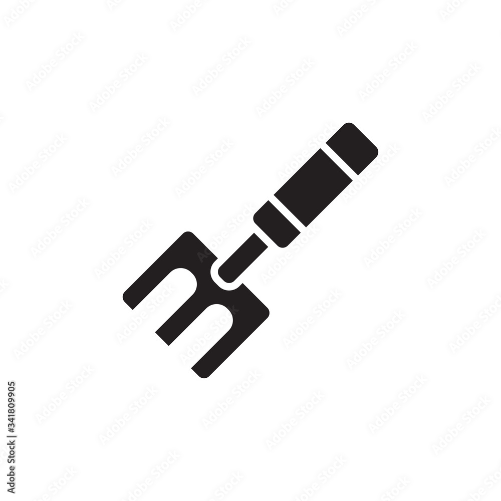 garden fork icon vector symbol template design trendy garden fork icon vector symbol template design trendy