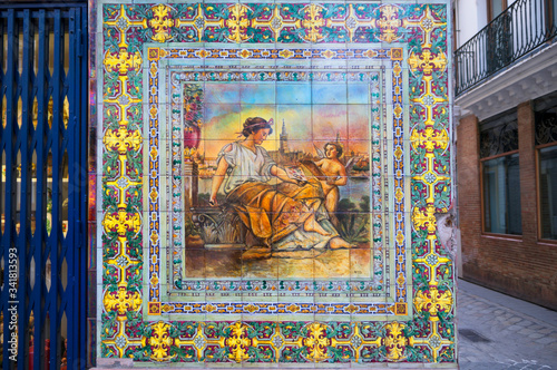 Ceramic tiles in Seville