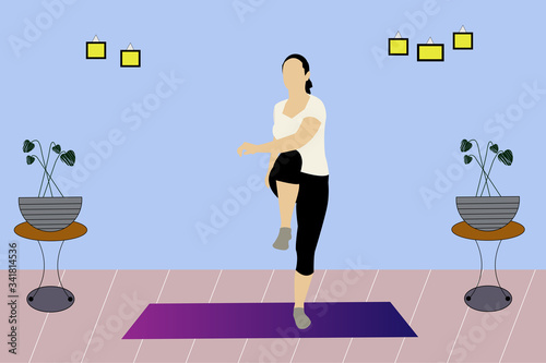 Touch one knee with the opposite elbow, alternating sides
