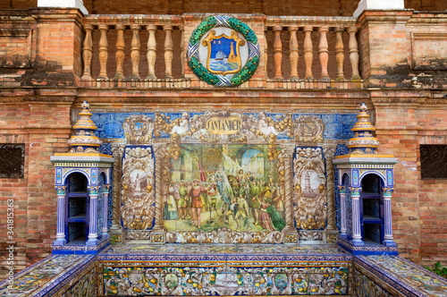 Ceramic tiles in Seville