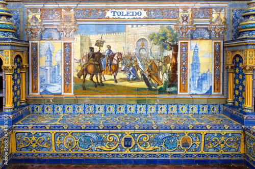 Ceramic tiles in Seville