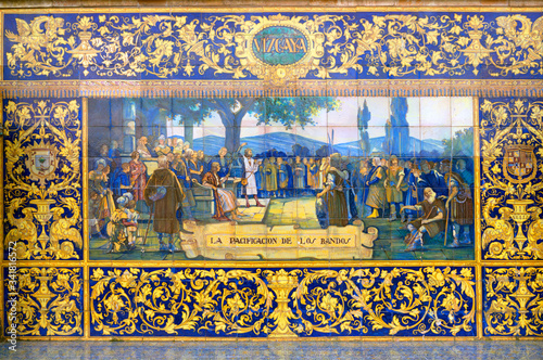 Ceramic tiles in Seville