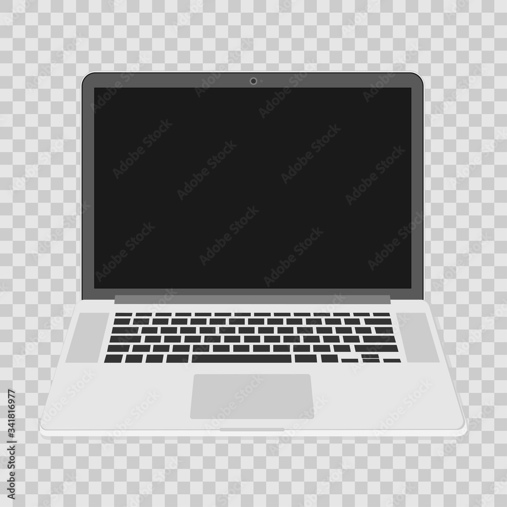 Laptop flat vector icon illustration Laptop flat vector icon illustration