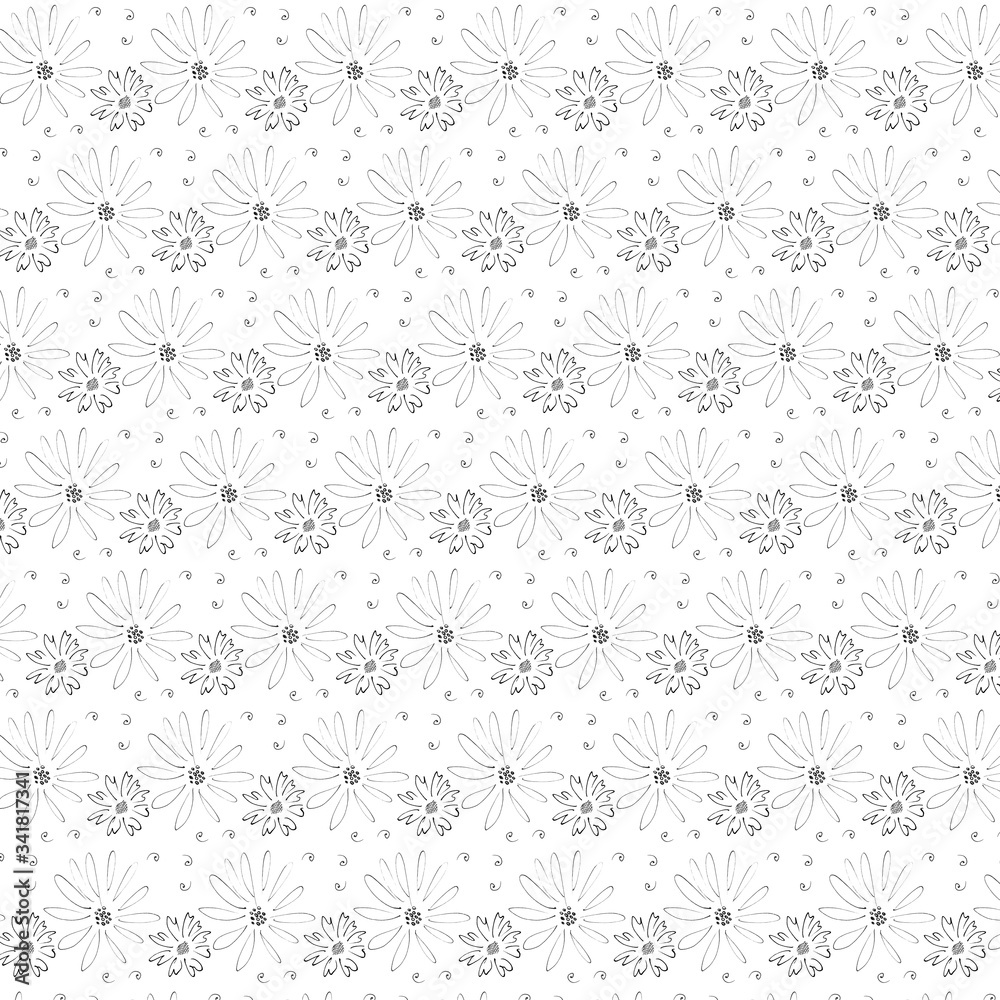 line daisy pattern line daisy pattern