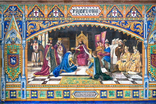 Ceramic tiles in Seville