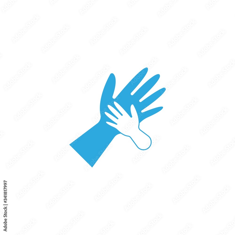 Hand Care, Help social charity Logo Template vector icon business Hand Care, Help social charity Logo Template vector icon business