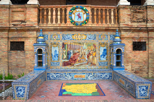 Ceramic tiles in Seville