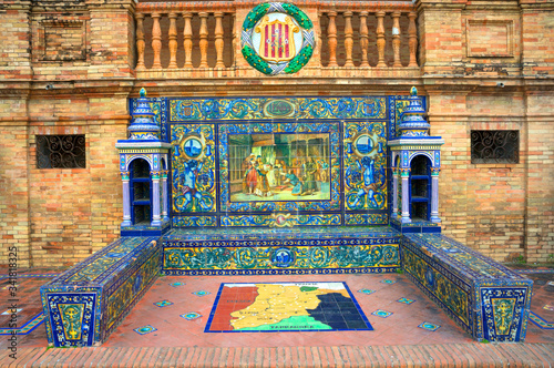 Ceramic tiles in Seville