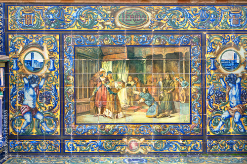 Ceramic tiles in Seville