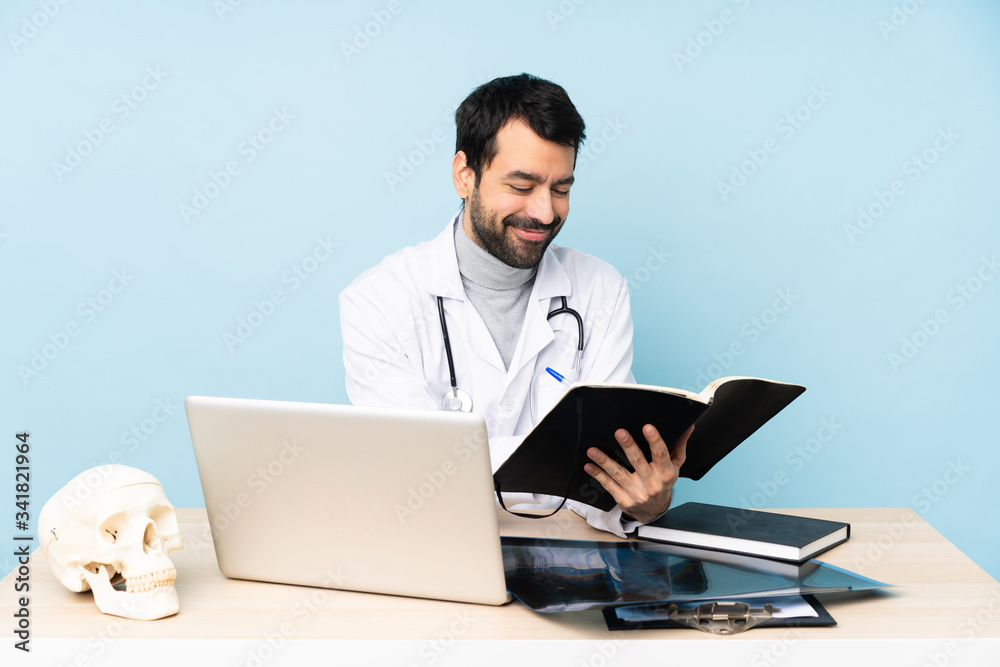 Professional traumatologist in workplace