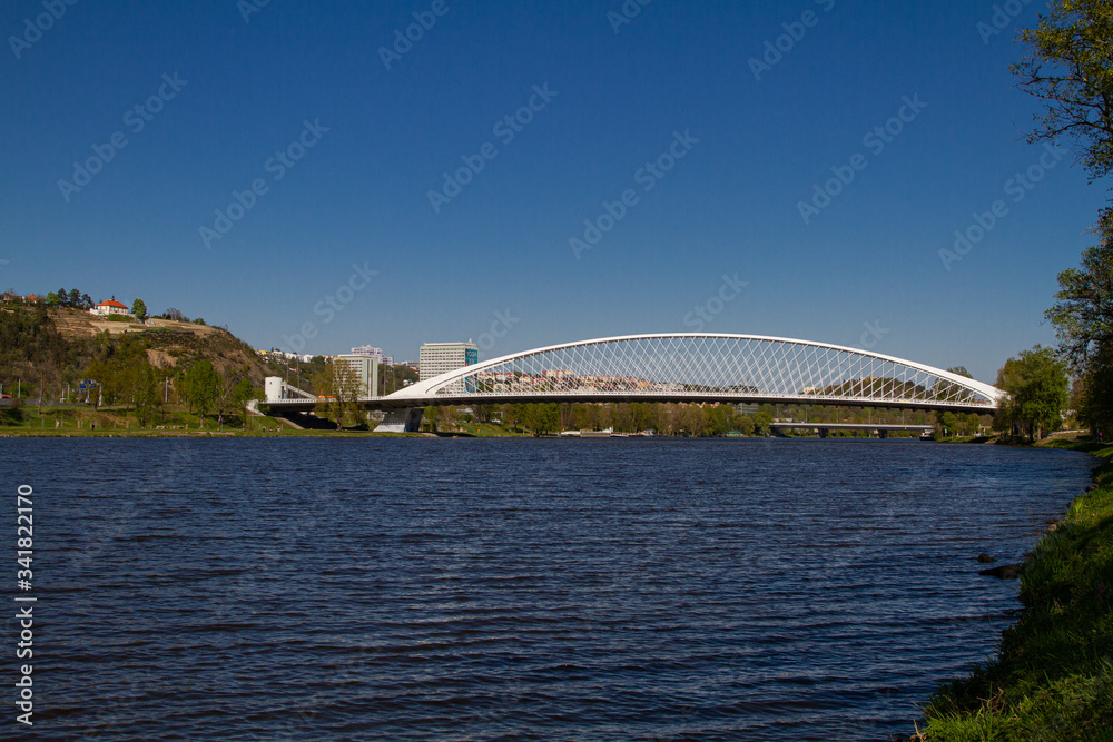 Fototapeta premium bridge over river In Prague