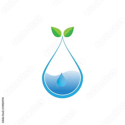 water drop Logo