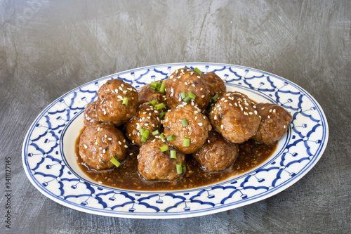 Spicy Asian Quinoa Meatballs