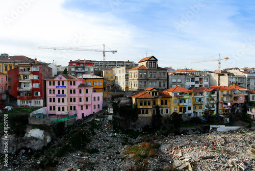 Trabzon, Turkey, 09 January 2010: Historical Buildings, Ortahisar