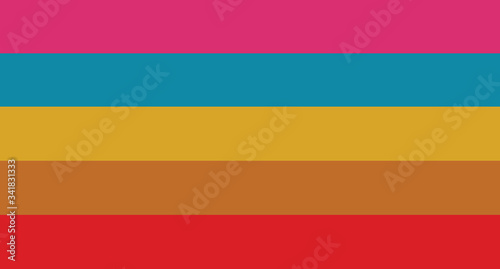 colour set palette vector illustration