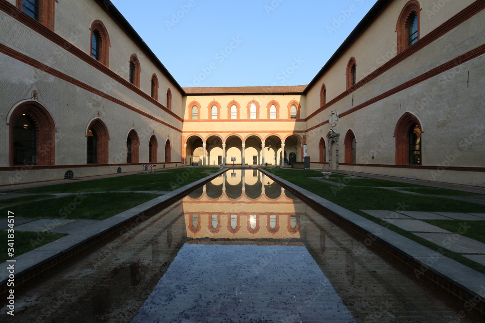 Fototapeta premium Castello Sforzesco - Milano
